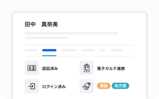 オンライン診療様子