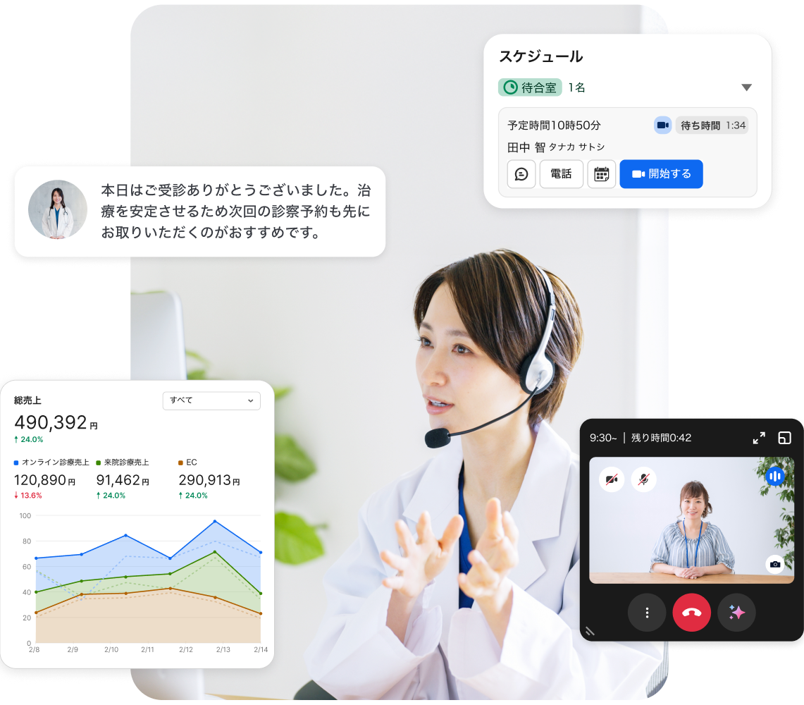 marchのオンライン診療サービス