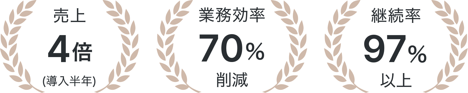 実績